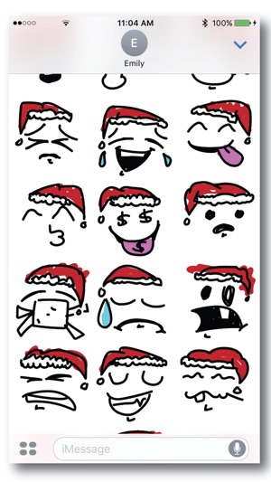 Simple Christmas Emoji(圖2)-速報App