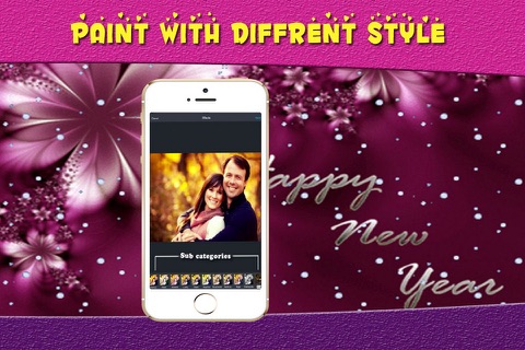 Free New Year Card Maker screenshot 4