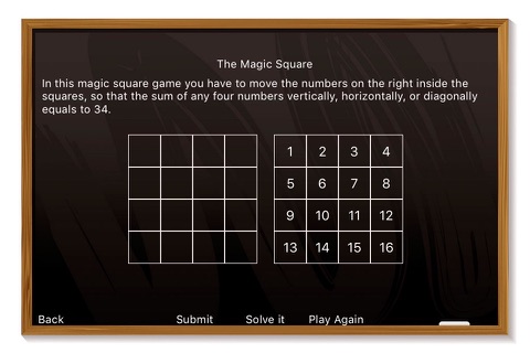 The Magic Square - Time to Play (Ad Free) screenshot 3