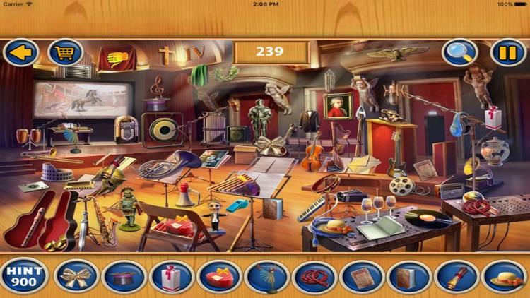 Free Hidden Objects: Big Home Cinema Hidden Object screenshot-3