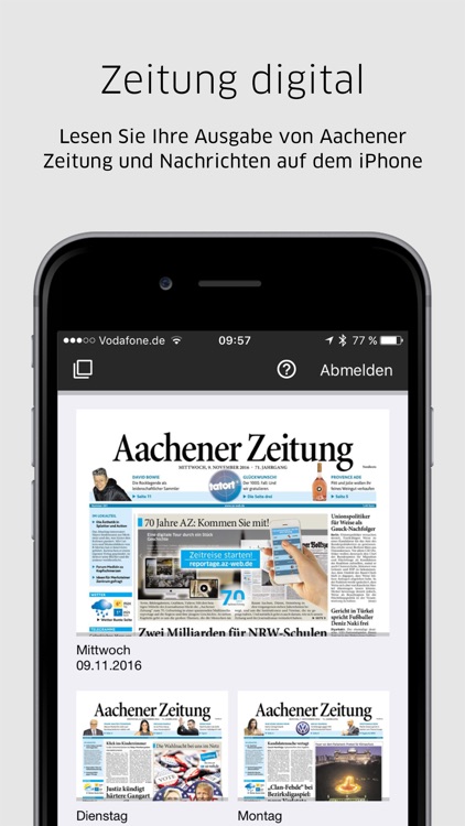 Aachener Zeitung / Nachrichten screenshot-0
