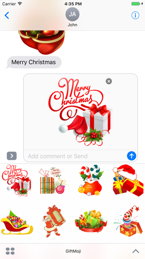 Christmas Gifts - Stickers for iMessage(圖2)-速報App