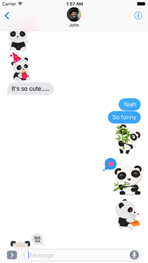 Naive Panda Sticker(圖2)-速報App