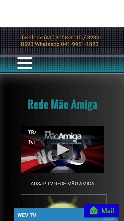 ADSJP - TV REDE MÃO AMIGA