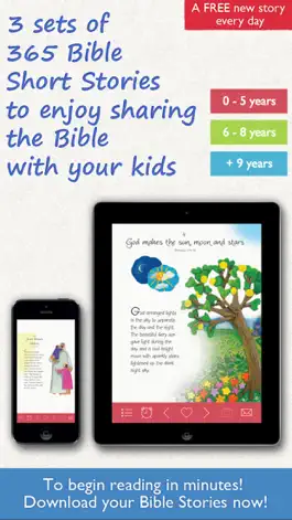 Game screenshot 365 Bible Stories | Daily Short Stories for Kids mod apk