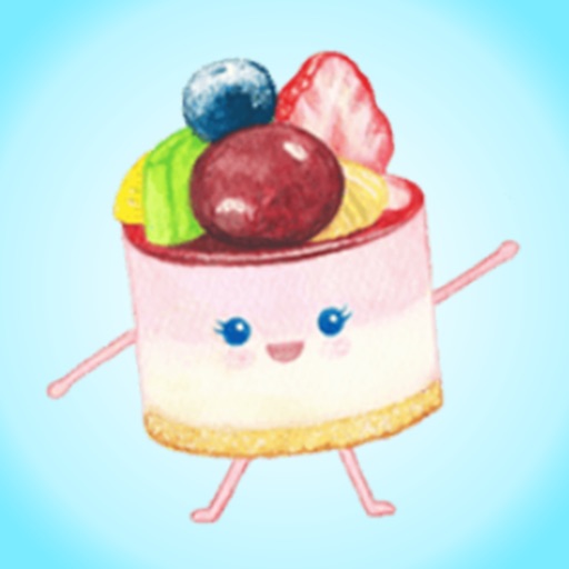 Dessert Friends > Funny Stickers! icon