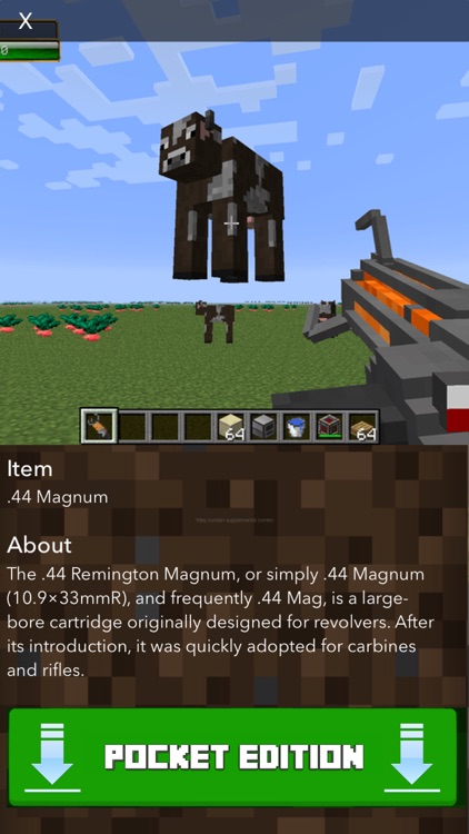 Guns PE Addons for Minecraft Pocket Edition - MCPE