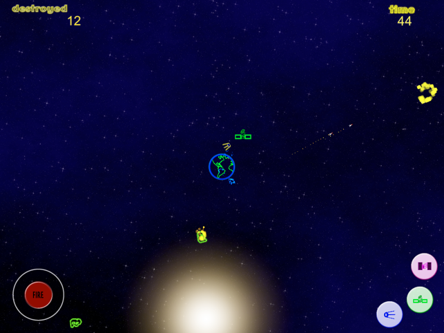 Asteroid Attack HD(圖3)-速報App