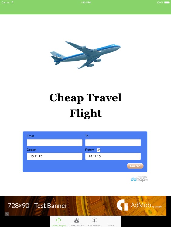 Cheap Travel Flight HD