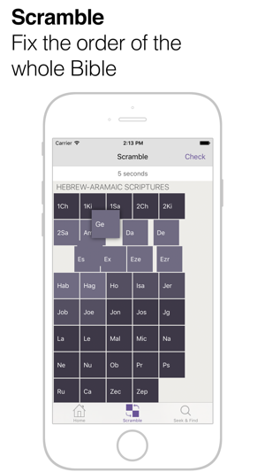 Scripture Scramble | Learn the Bible Books(圖2)-速報App