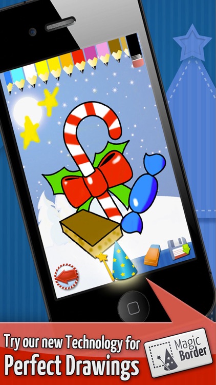 Christmas: Baby & Kids coloring book games - Free