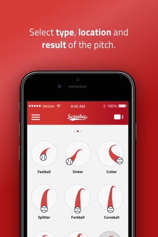 SCOUTEE Baseball Radar Gun screenshot 2