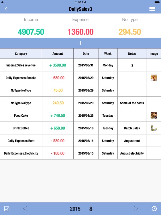 Daily Sales Tracker 3 HD-Inventory Tracker,Manager screenshot-4
