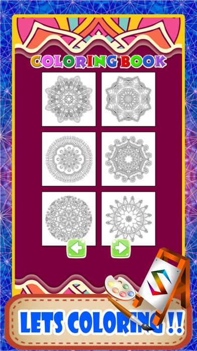 How to cancel & delete Mandala Coloring Pages Adults Mandalas Books App from iphone & ipad 2