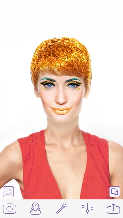 Glitter Makeup Camera Pro - Glamour Makeup Effect