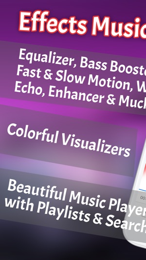 Effects Music Player: Sound Pitch & Bass Booster(圖1)-速報App