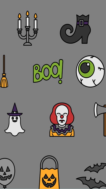 Halloween Stickers - Spooky Night of October 31