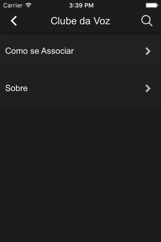 Clube da Voz screenshot 2