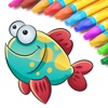 Sea Animals Coloring Book for Toddlers