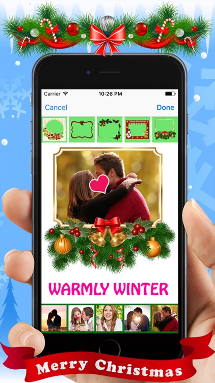 Santa Claus Photo Sticker Booth & Xmas Cards Maker screenshot-3