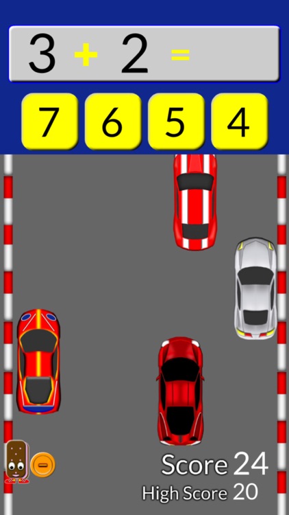 Math Master Racing Flash Cards screenshot-0