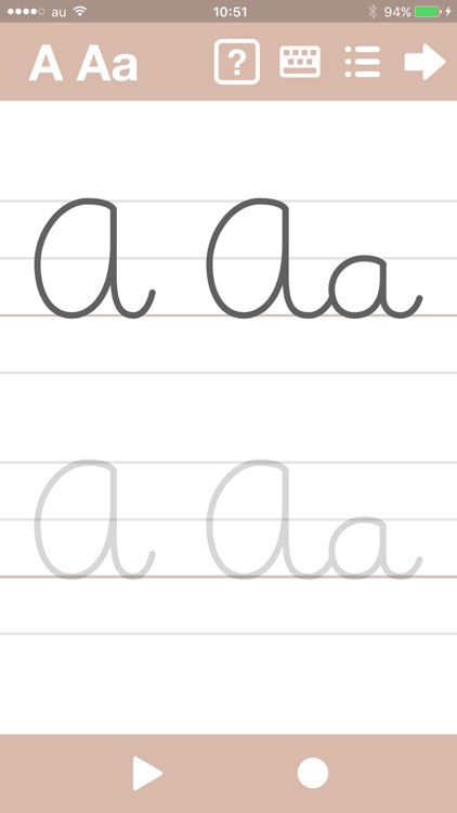 Cursive Writing App - abCursive 4 screenshot-3