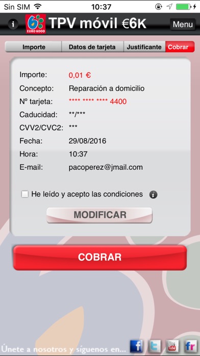 How to cancel & delete TPV móvil from iphone & ipad 4