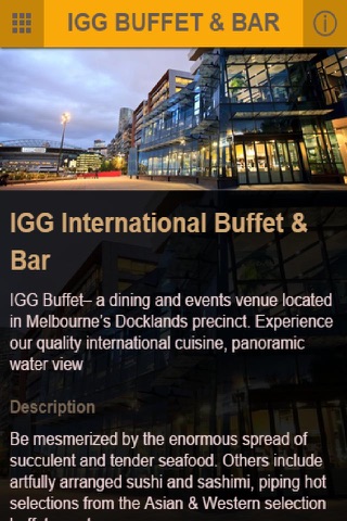 IGG International Buffet screenshot 2