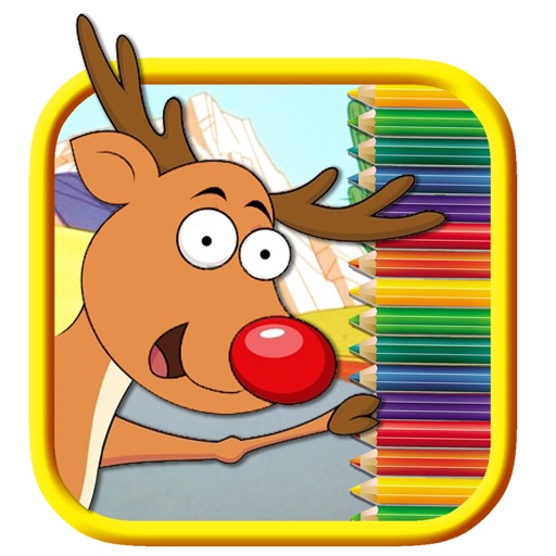 Little Deer Story Coloring Page Game Free Edition iOS App