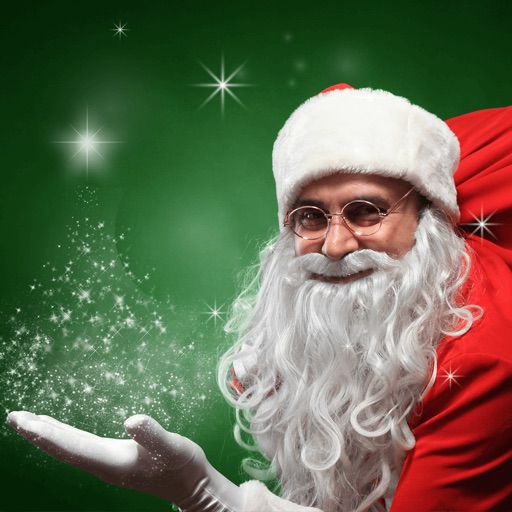 Santa Claus Stickers & Xmas New Year Photo Frames icon