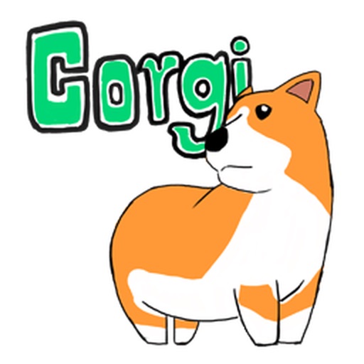 Corgi Sticker icon