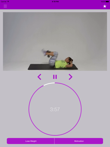 Dumbbell Abdominal Exercises and Workout Training screenshot 2