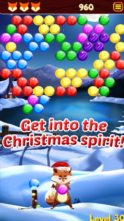 Bubble Shooter Holiday for Christmas