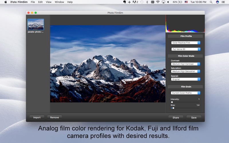 iFoto FilmSim - Provide analog film effects thumbnail 3