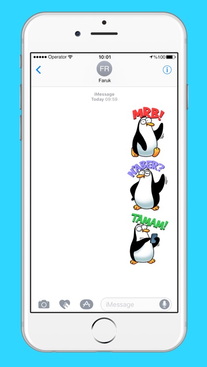 Penguen Stickers