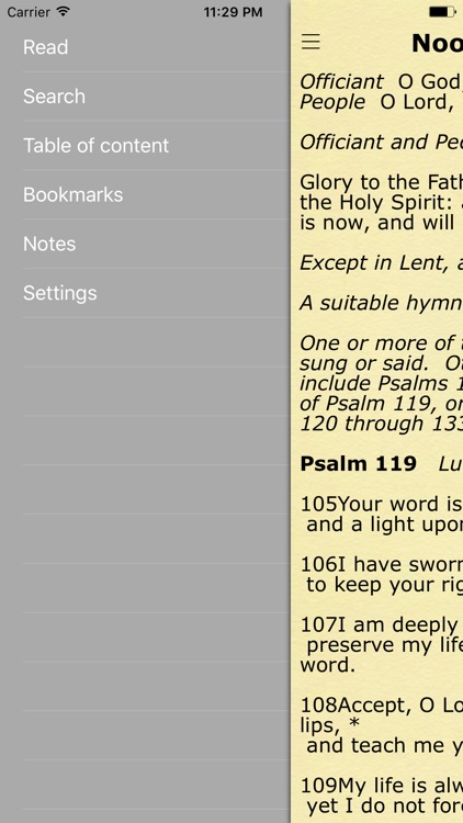 Book of Common Prayer. All Prayers for each Day