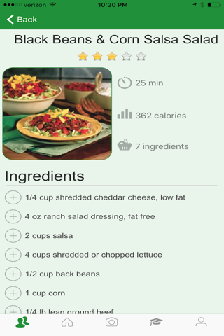 Zucchini - Smart Food Nutrition & Calorie Counter screenshot 3