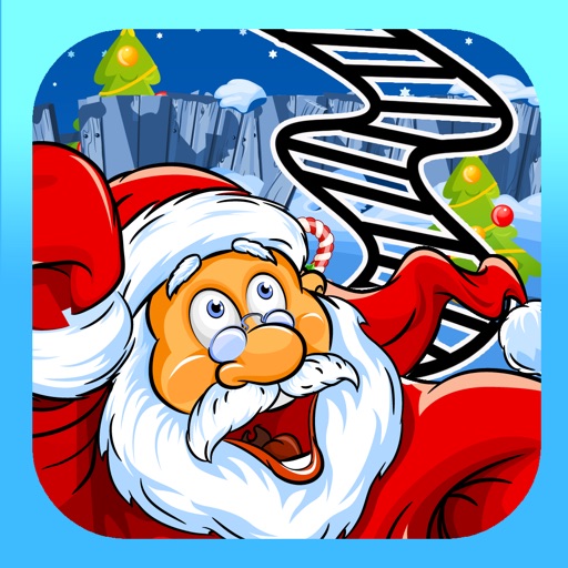 A Santa Roller Coaster Frenzy - Downhill Christmas Rollercoaster Game PRO icon