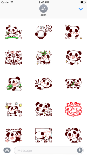 Panda Family Sticker(圖1)-速報App