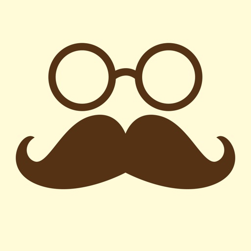 Move it in November: Mustache, beard and greetings icon