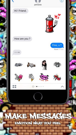 Hip Hop Emoji Stickers Keyboard Themes ChatStick(圖2)-速報App