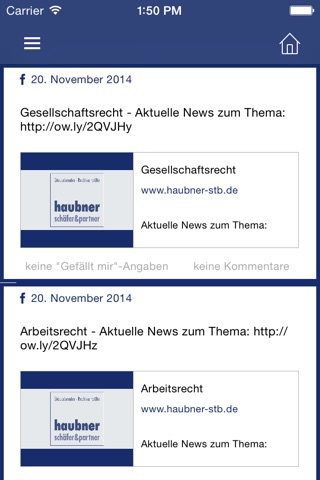 Haubner, Schäfer und Partner screenshot 2