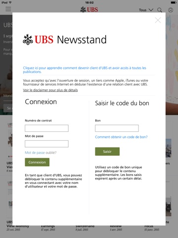 UBS Newsstand screenshot 4