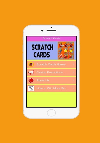 Scratchcards. screenshot 2