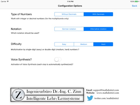 Lehrer Lämpel: Multiplication screenshot 3