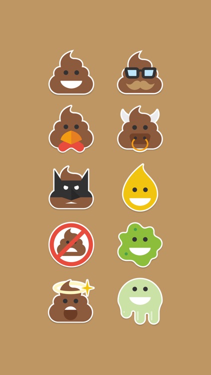 Happy Poop Stickers!