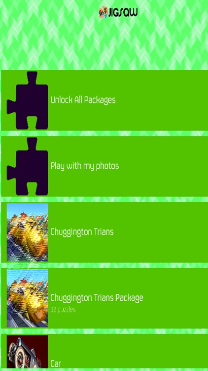Jigsaw Puzzle Game - Chuggington Trians Version screenshot-3
