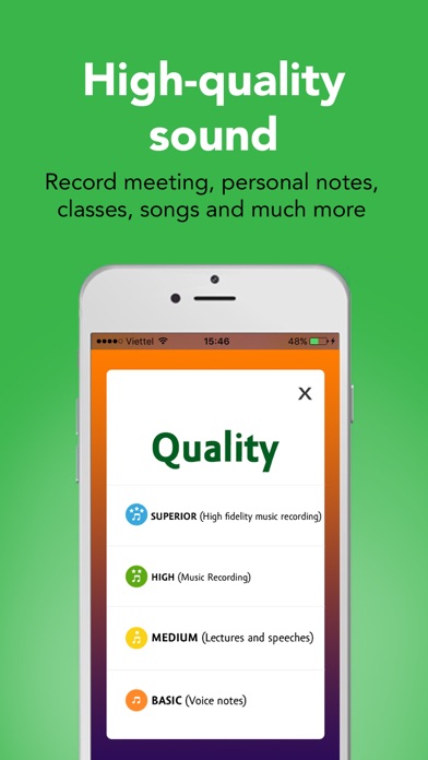 Hi-Q Voice Recorder Pro Screenshot 3