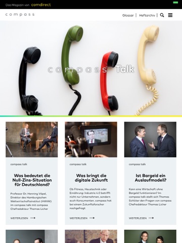 compass - das Magazin von comdirect screenshot 3
