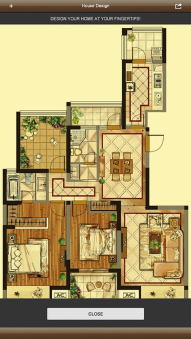 3D Interior Plan - Home Floor Design & Auto CAD screenshot 3